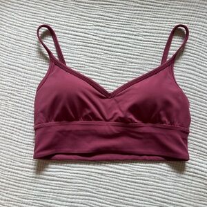 lululemon Align  Sweetheart Bra A/B color washed mauve size  10